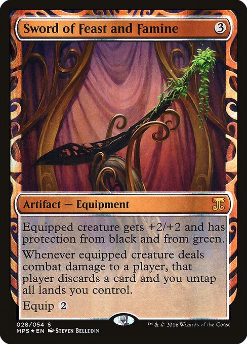 Sword of Feast and Famine card from MPS #28