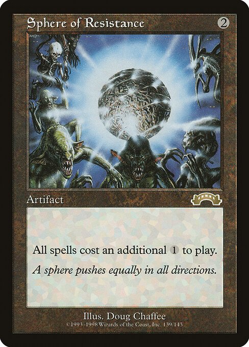 Sphere of Resistance card from EXO #139