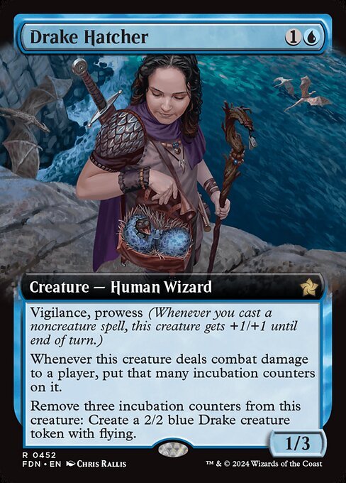 Drake Hatcher card from FDN #452