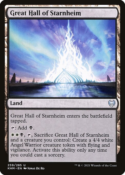 Great Hall of Starnheim card from KHM #259