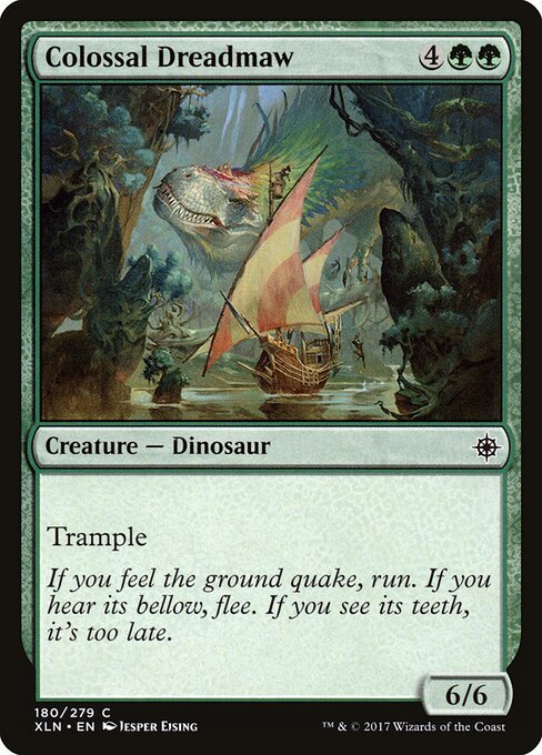 Colossal Dreadmaw card from XLN #180