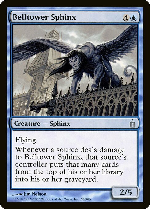 Belltower Sphinx card from RAV #38