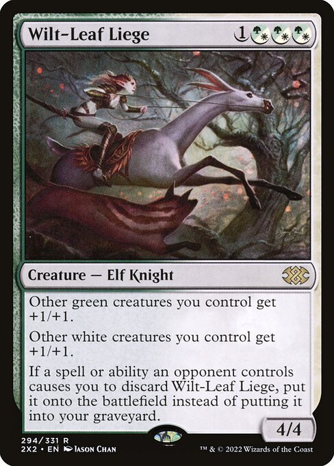 Wilt-Leaf Liege card from 2X2 #294