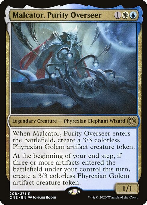 Malcator, Purity Overseer card from ONE #208