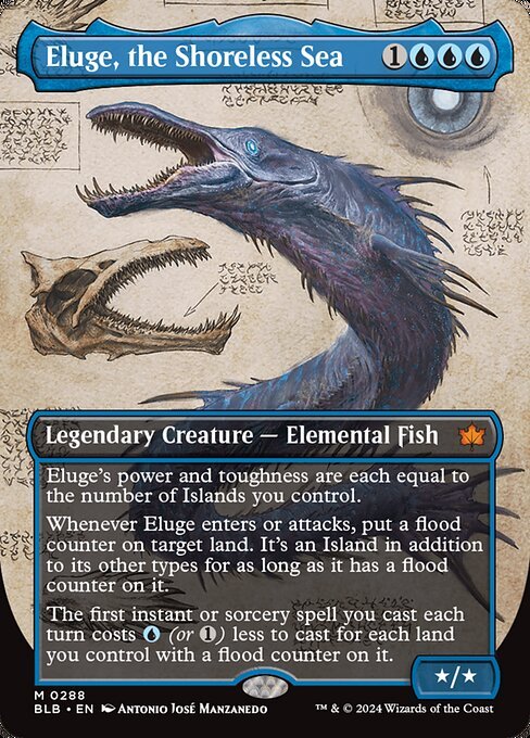Eluge, the Shoreless Sea card from BLB #288