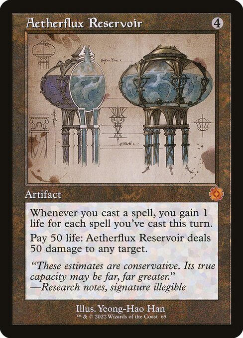 Aetherflux Reservoir card from BRR #65