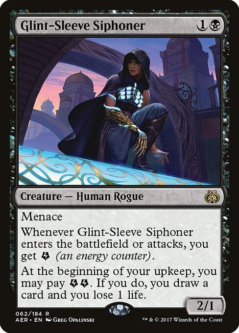 Glint-Sleeve Siphoner card from AER #62