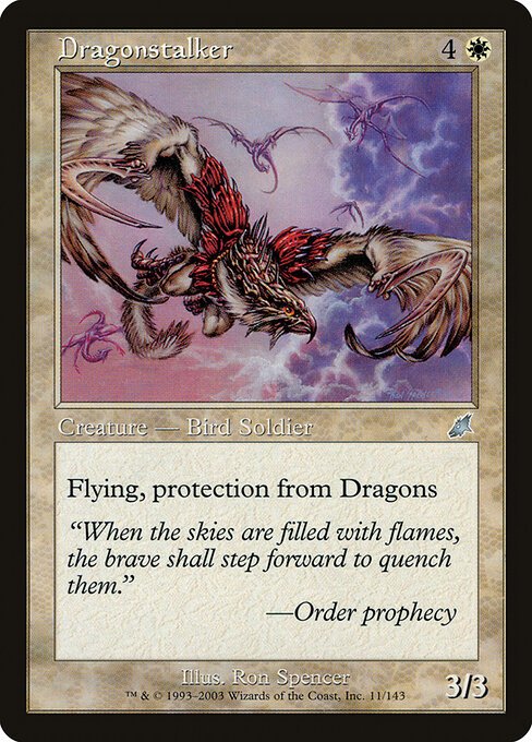 Dragonstalker card from SCG #11