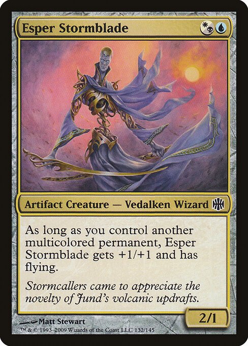 Esper Stormblade card from ARB #132
