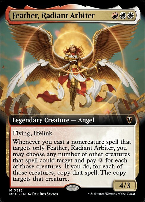 Feather, Radiant Arbiter card from MKC #313
