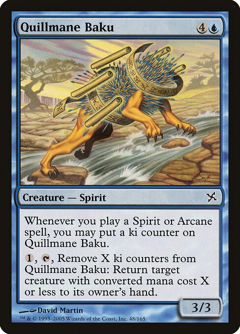 Quillmane Baku card from BOK #48