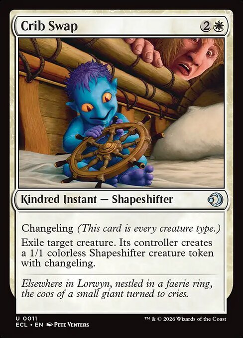 Crib Swap card from ECL #11