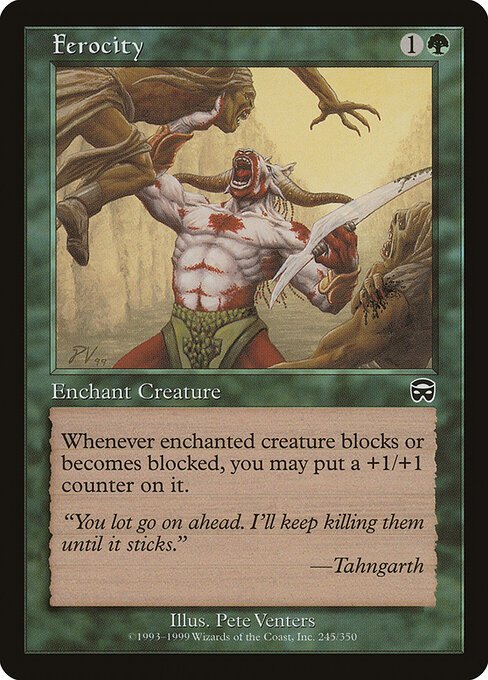 Ferocity card from MMQ #245