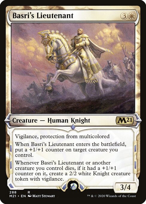 Basri's Lieutenant card from M21 #288