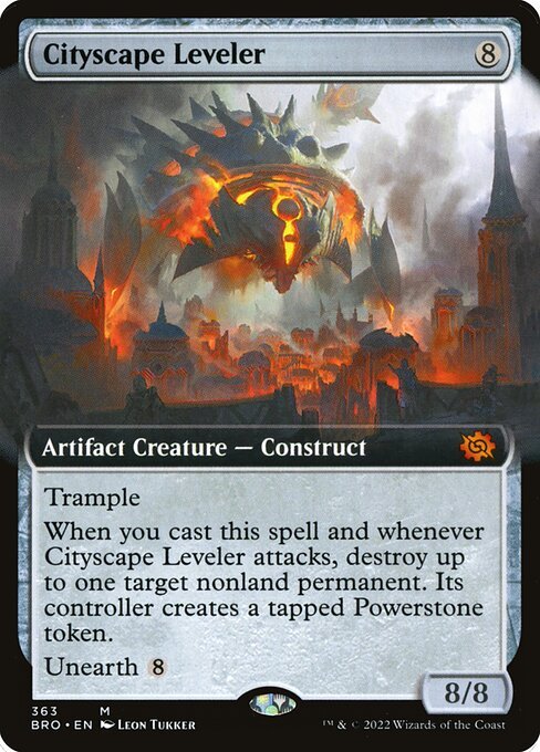 Cityscape Leveler card from BRO #363