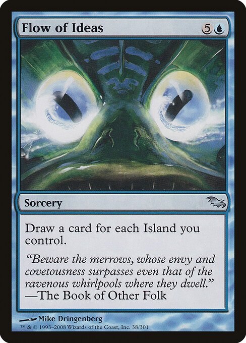 Flow of Ideas card from SHM #38