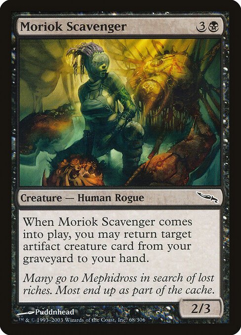 Moriok Scavenger card from MRD #68