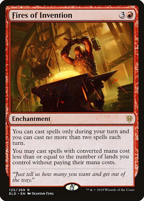 Fires of Invention card from ELD #125