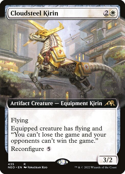 Cloudsteel Kirin card from NEO #435