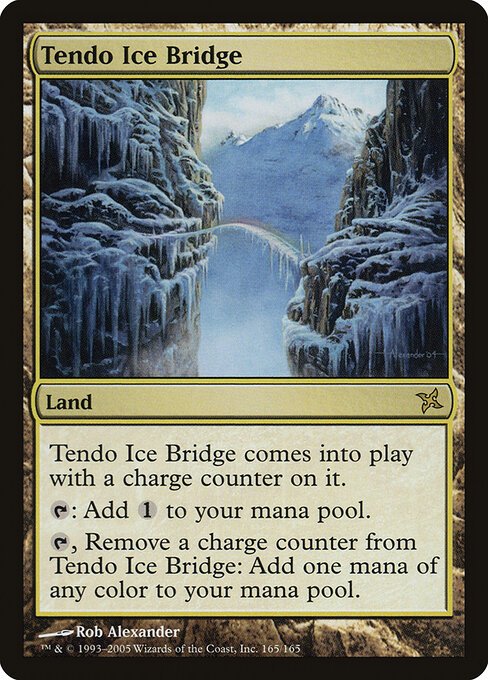 Tendo Ice Bridge card from BOK #165