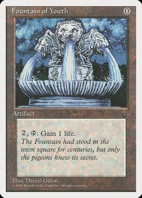 Fountain of Youth card from CHR #product-3395
