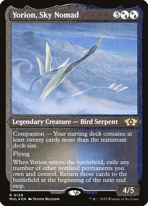 Yorion, Sky Nomad card from MUL #129