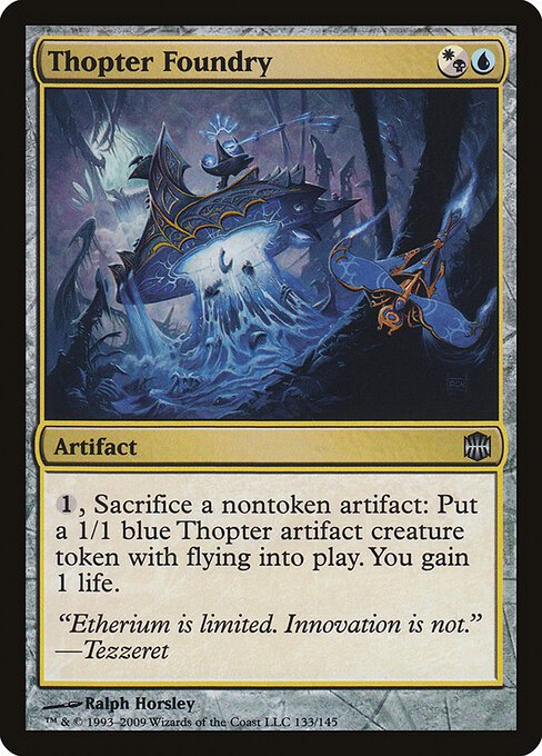 Thopter Foundry card from ARB #133