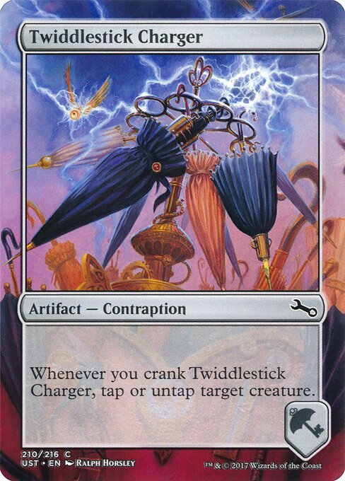 Twiddlestick Charger card from UST #210