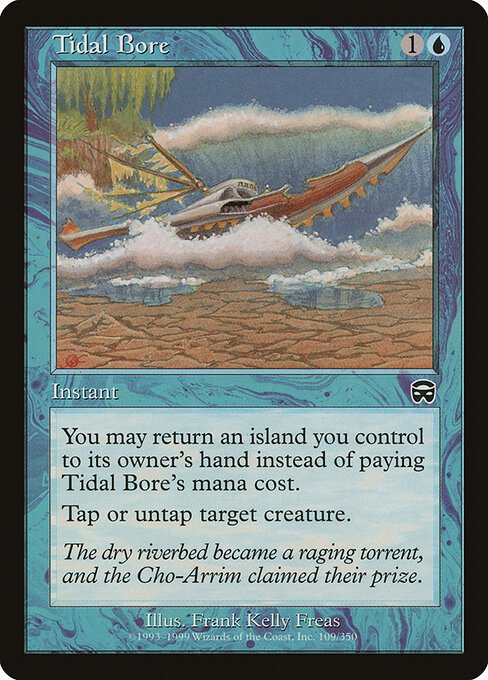 Tidal Bore card from MMQ #109