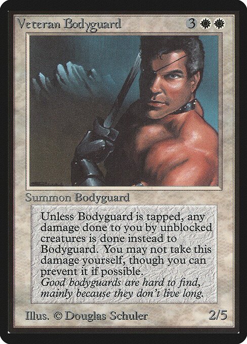 Veteran Bodyguard card from LEB #product-8944