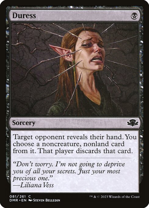 Duress card from DMR #81