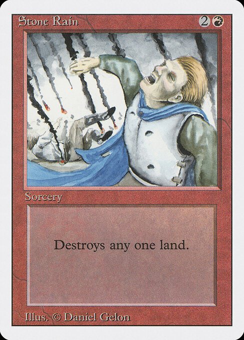 Stone Rain card from 3ED #product-1578