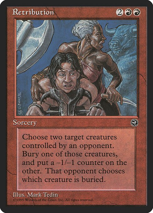 Retribution card from HML #product-4539