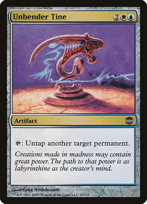 Unbender Tine card from ARB #15