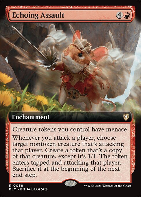 Echoing Assault card from BLC #58