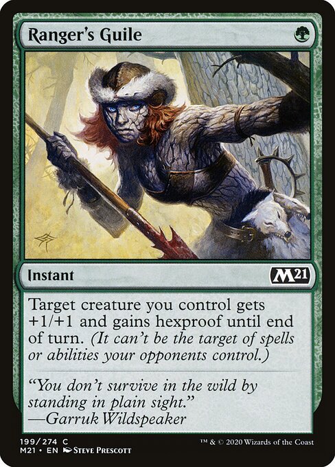 Ranger's Guile card from M21 #199