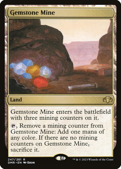 Gemstone Mine card from DMR #247