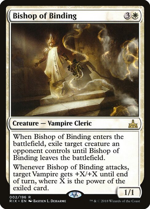 Bishop of Binding card from RIX #2