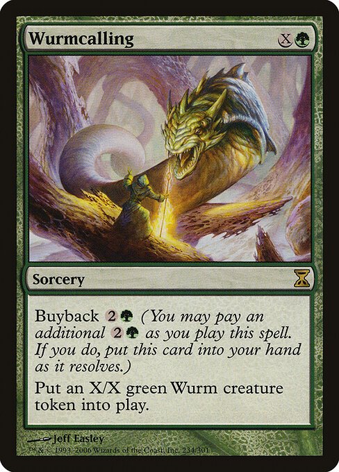 Wurmcalling card from TSP #234