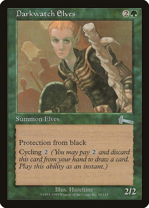 Darkwatch Elves card from ULG #99