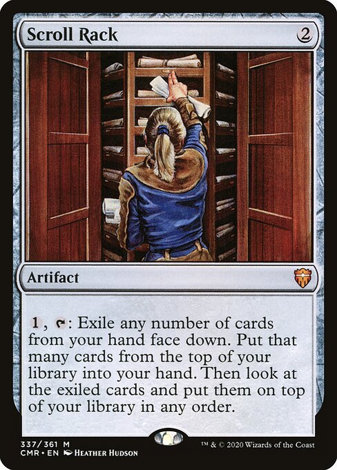 Scroll Rack card from CMR #337