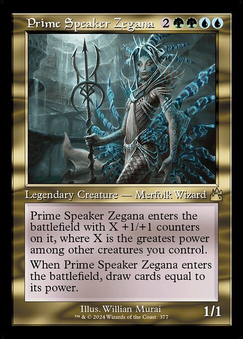 Prime Speaker Zegana card from RVR #377