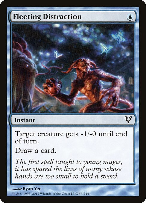 Fleeting Distraction card from AVR #53