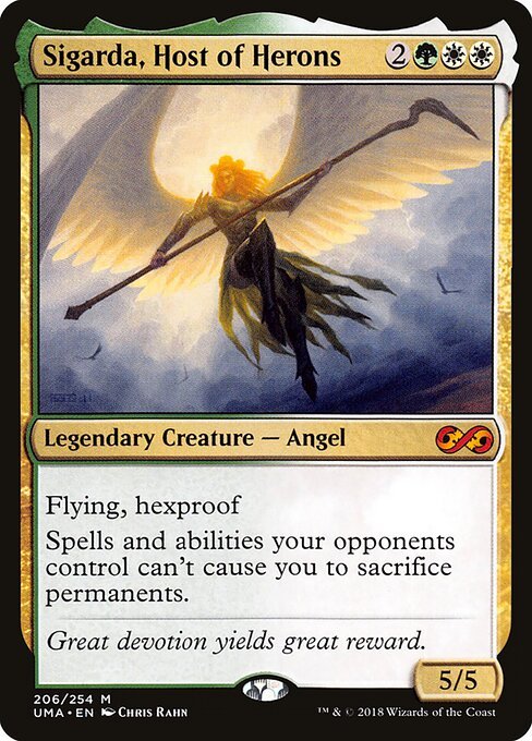 Sigarda, Host of Herons card from UMA #206