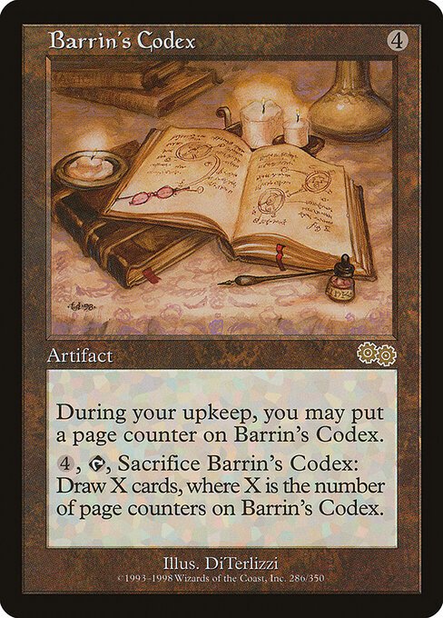 Barrin's Codex card from USG #286