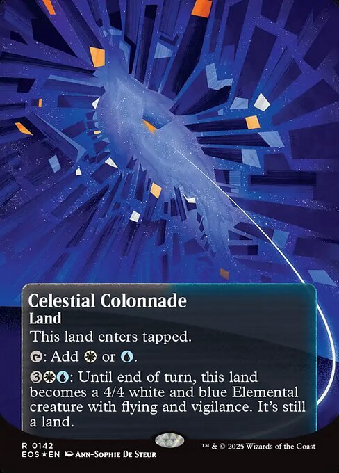Celestial Colonnade card from EOS #142