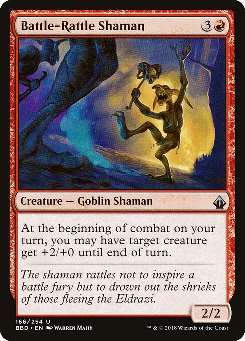 Battle-Rattle Shaman card from BBD #166