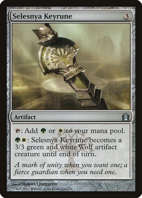 Selesnya Keyrune card from RTR #233