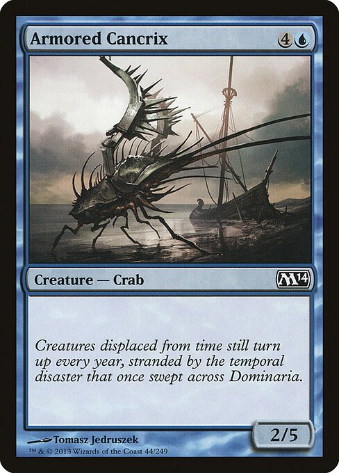 Armored Cancrix card from M14 #44