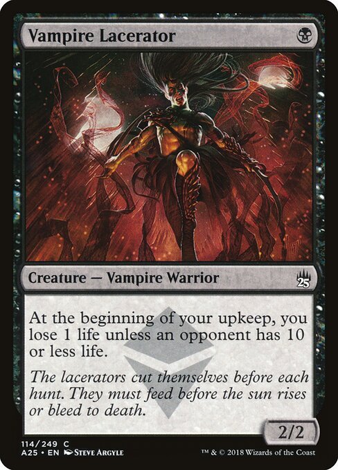Vampire Lacerator card from A25 #114